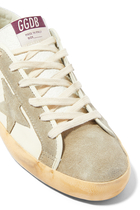Super-Star Suede Sneakers With Studs
